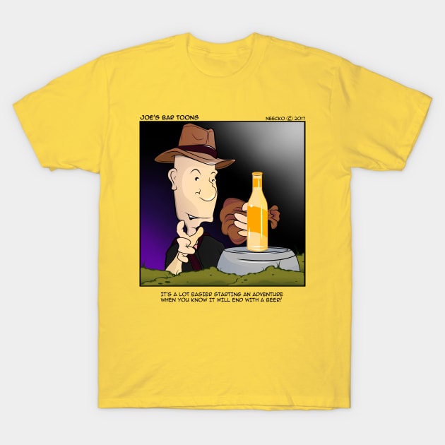 Ultimate Beer Adventure T-Shirt by Neecko